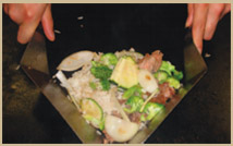 Hibachi Grill & Supreme Buffet dishes